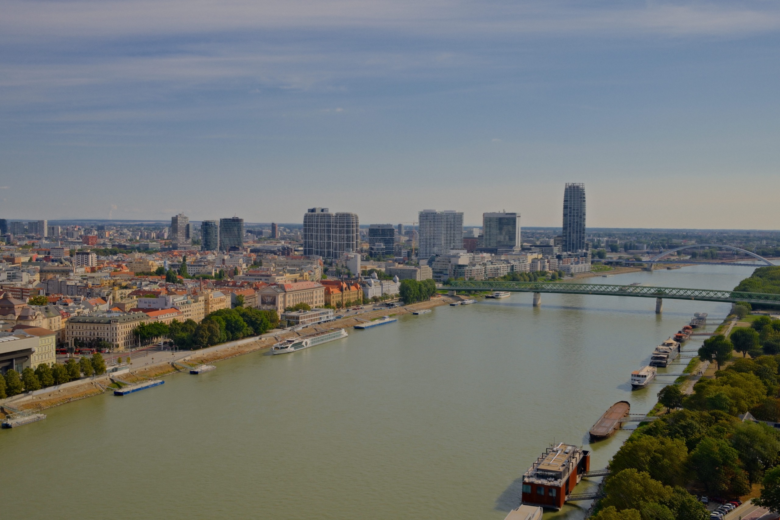 Uferblick Bratislava